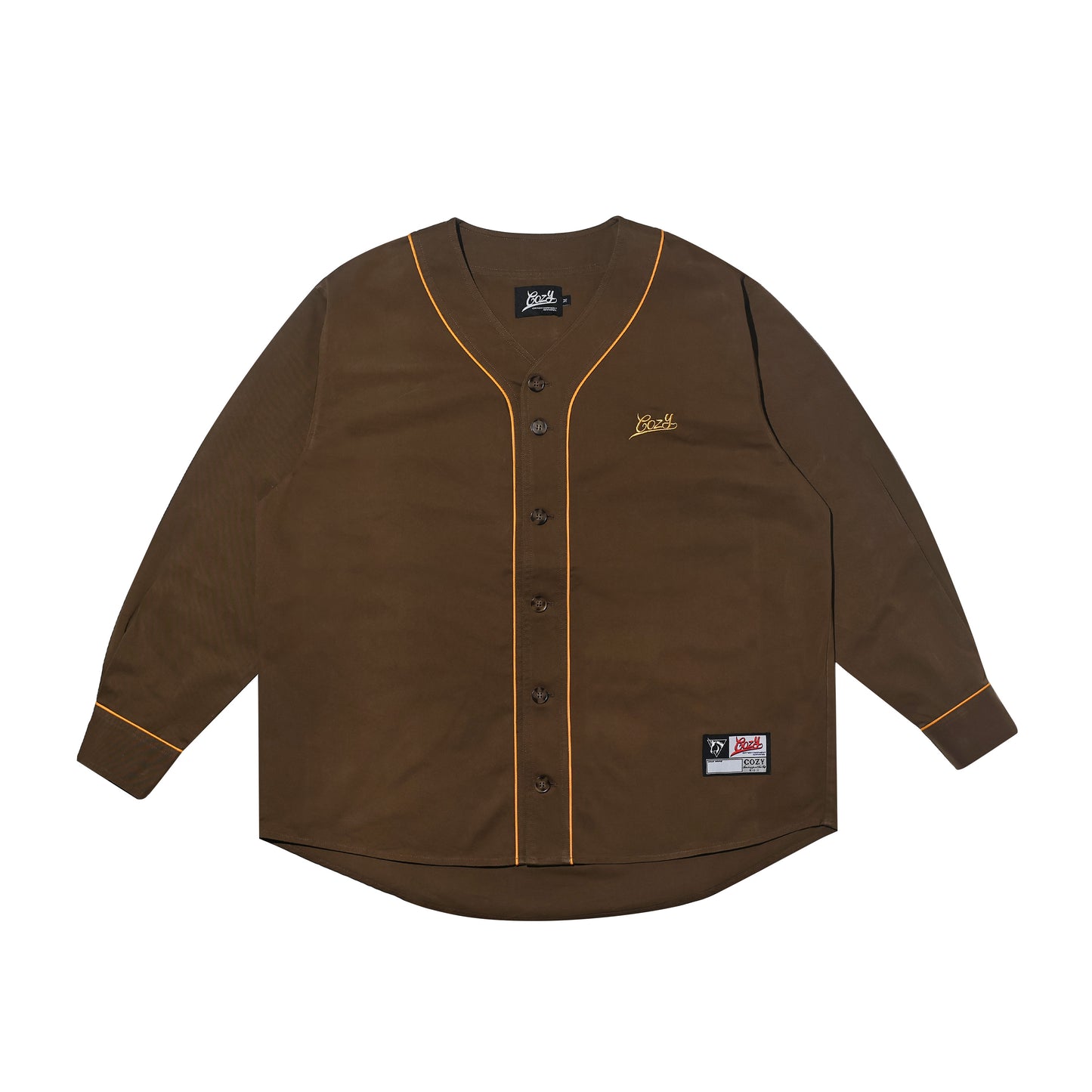 COZY Baseball Long Sleeve Shirt