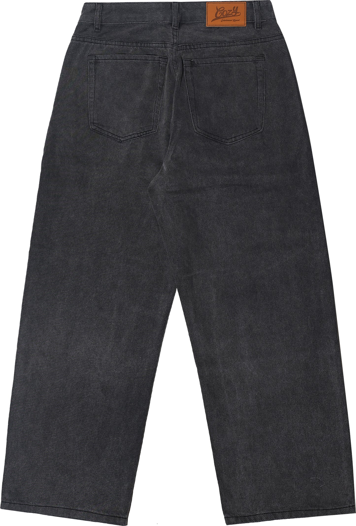 COZY Wide Straight Denim Pants