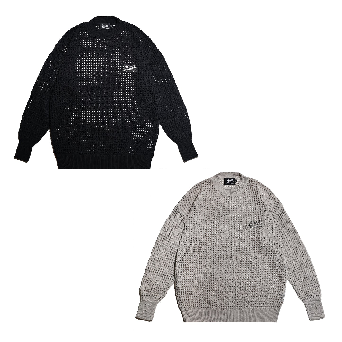 COZY Loose Mesh Knit