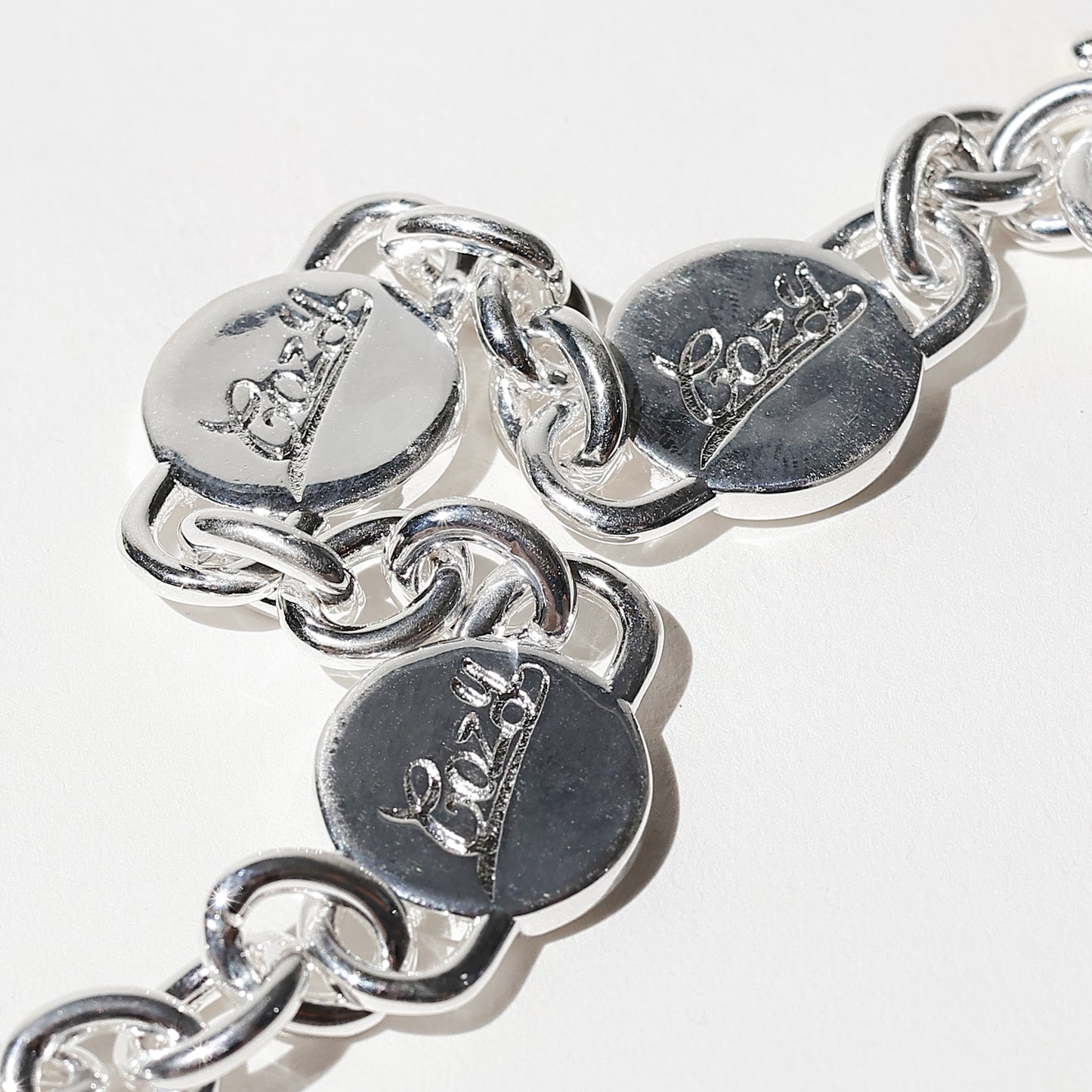 COZY Monogram Chain Bracelet