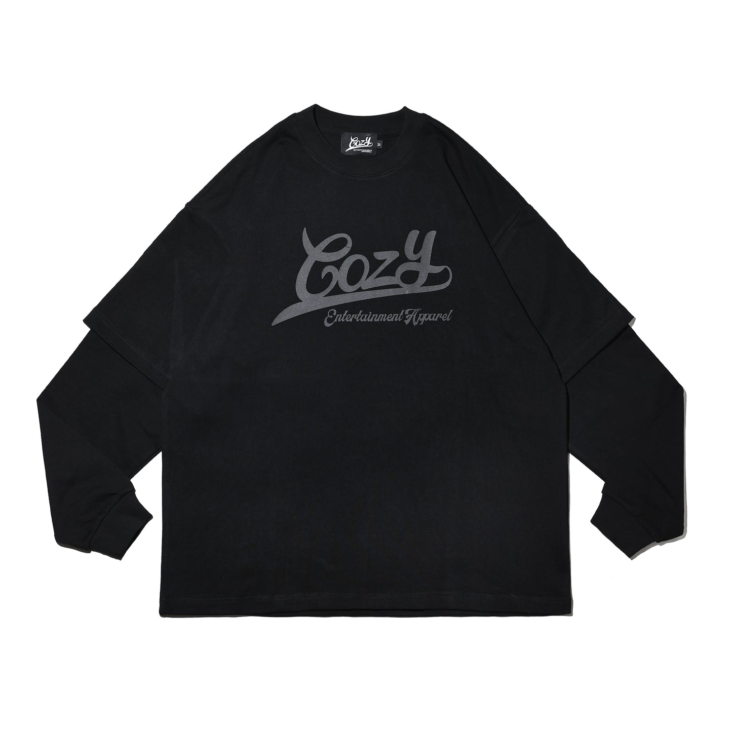 COZY Layered Long Sleeve Tee