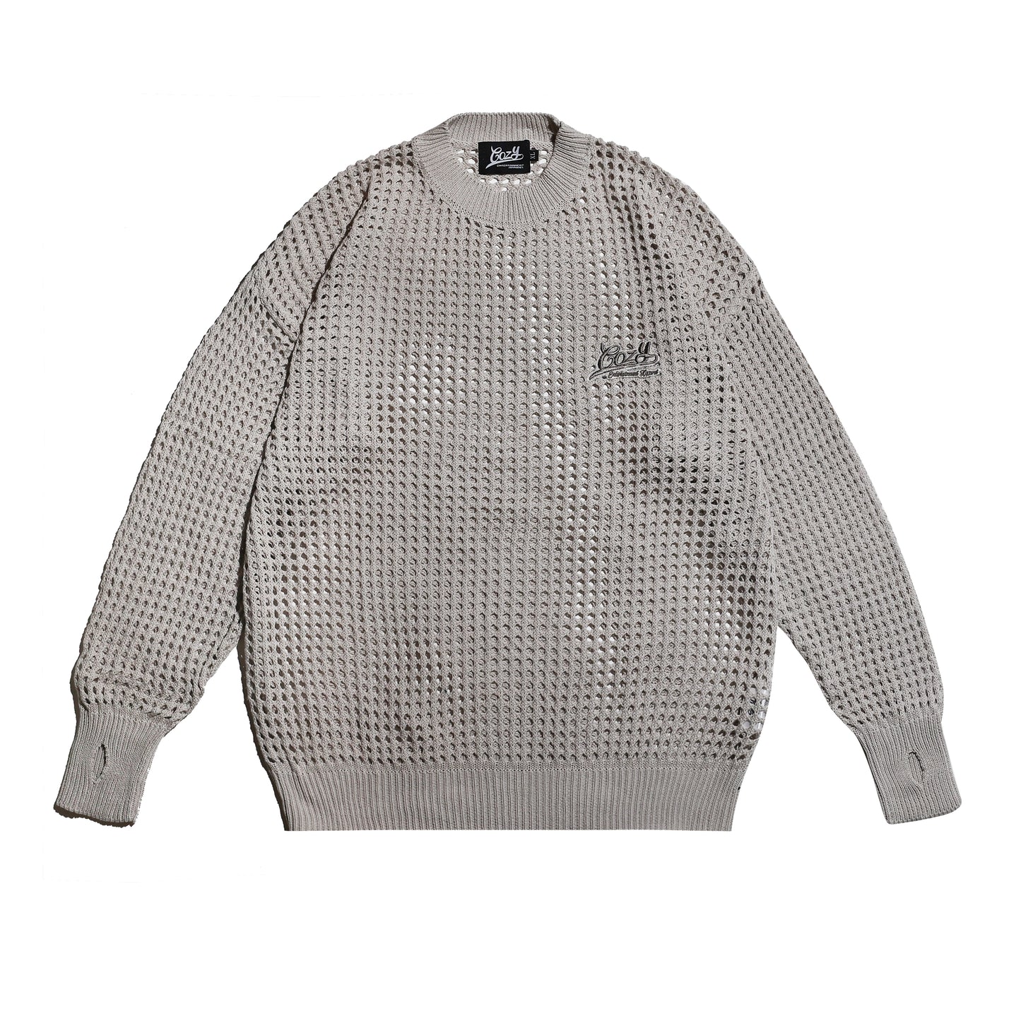 COZY Loose Mesh Knit