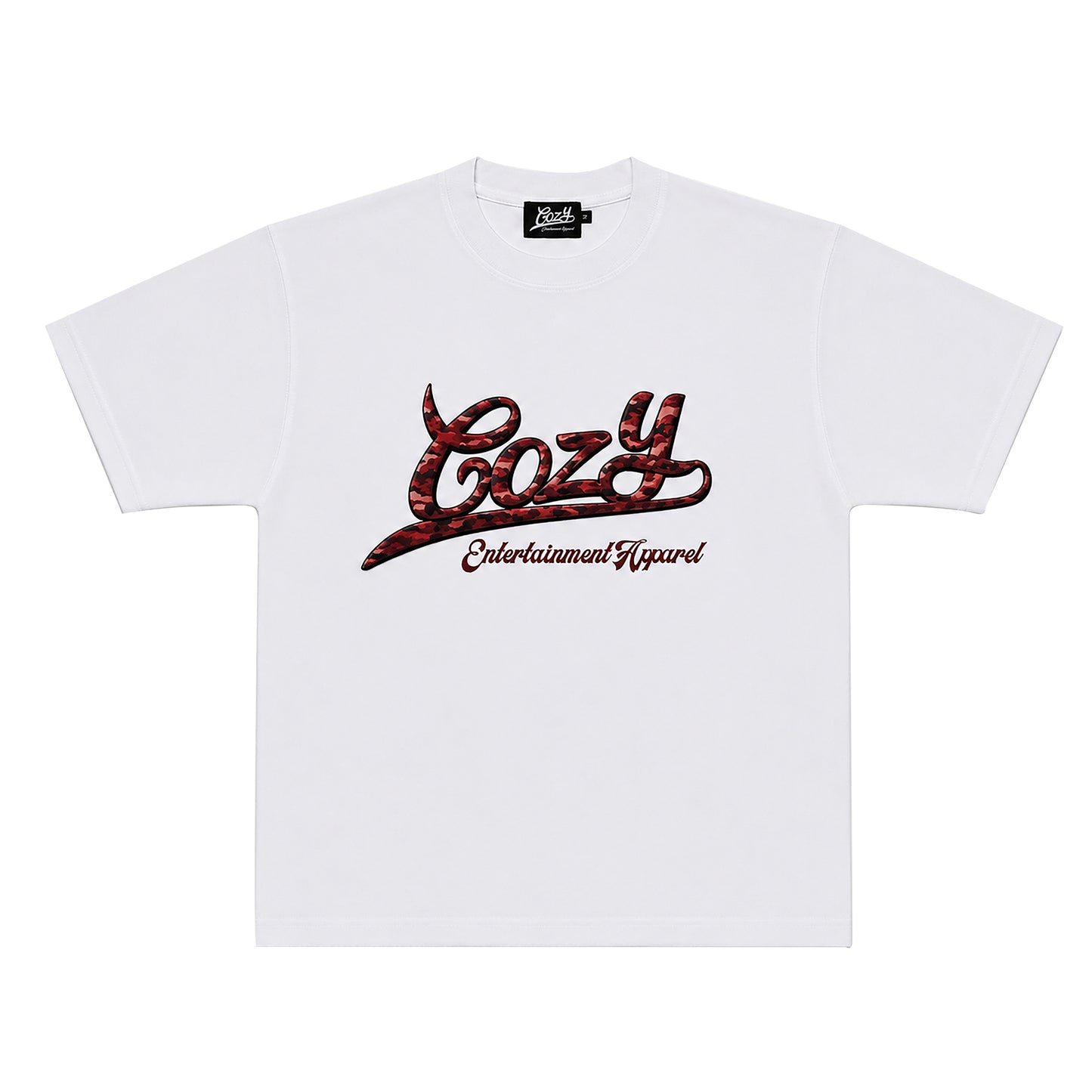 COZY Camo Baseball Logo Tee