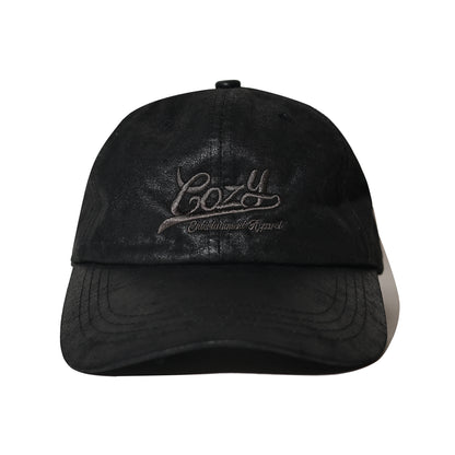 COZY Vintage Leather Logo Cap