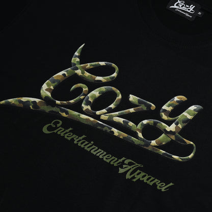 COZY Camo Baseball Logo Tee