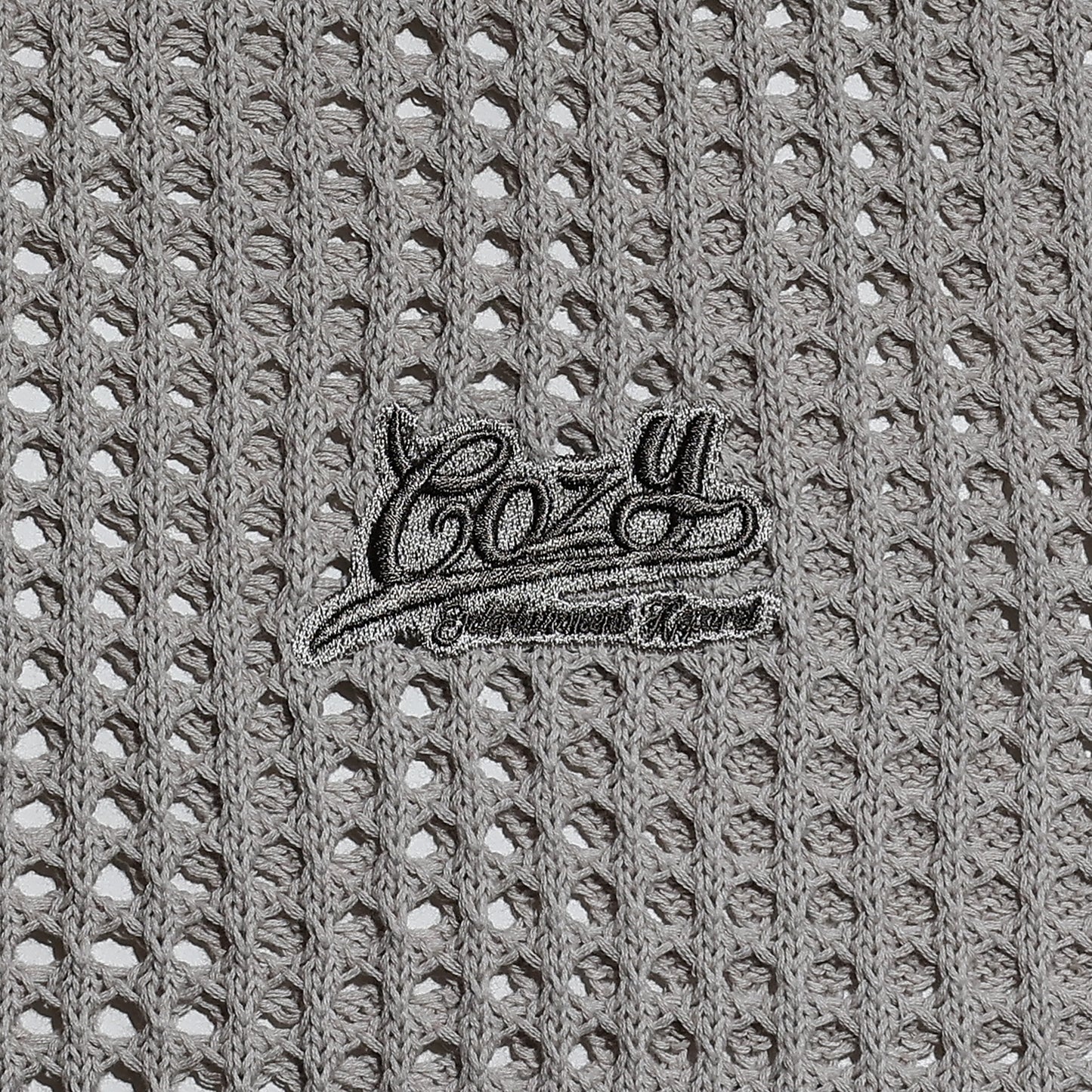 COZY Loose Mesh Knit