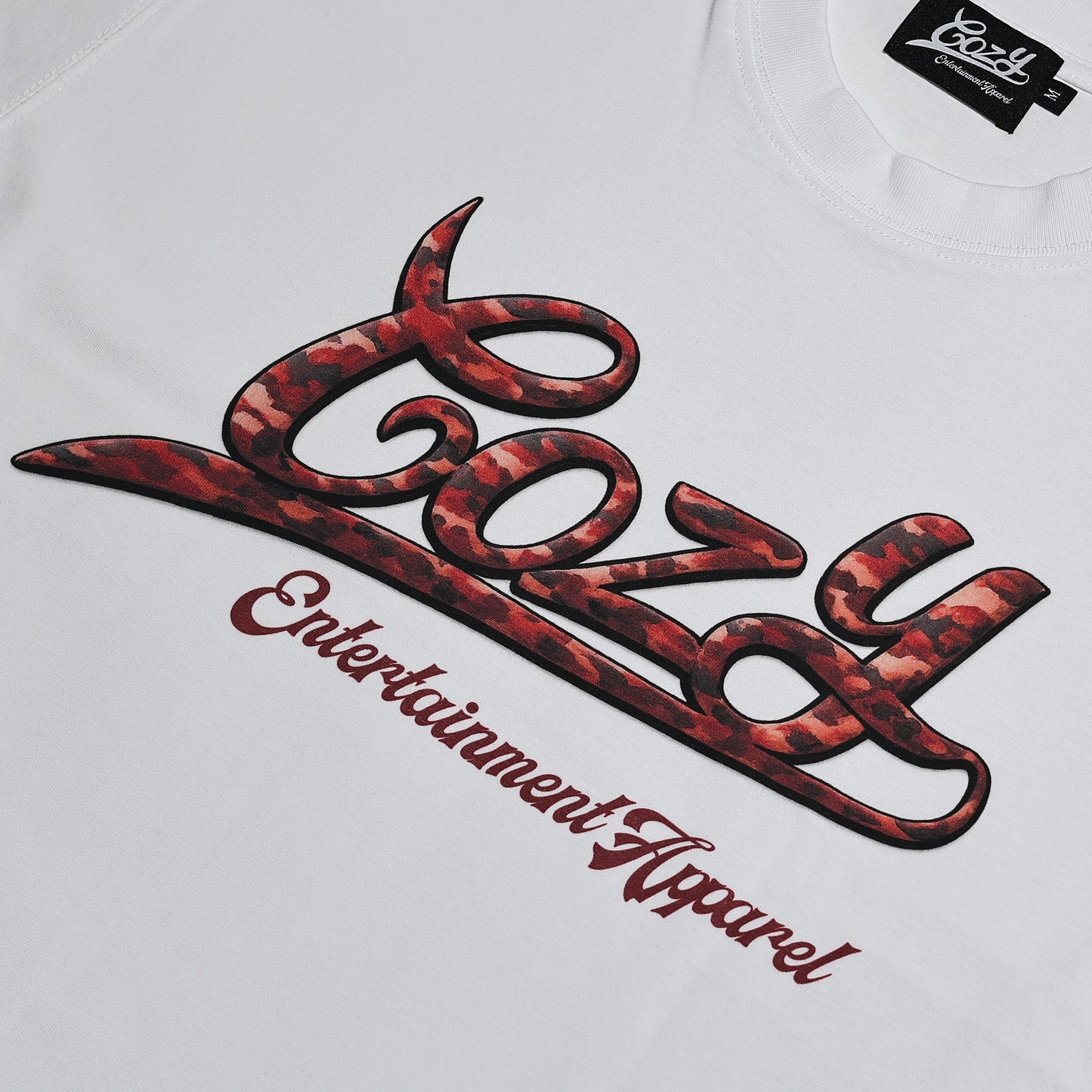 COZY Camo Baseball Logo Tee