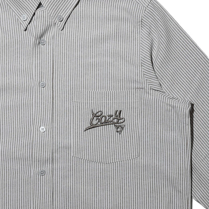 COZY Striped Oxford Shirt