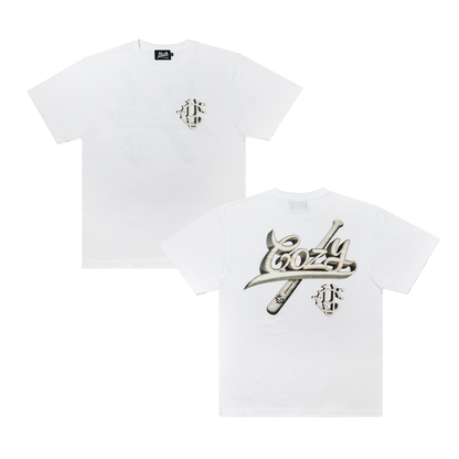 COZY 3D Baseball Logo Tee