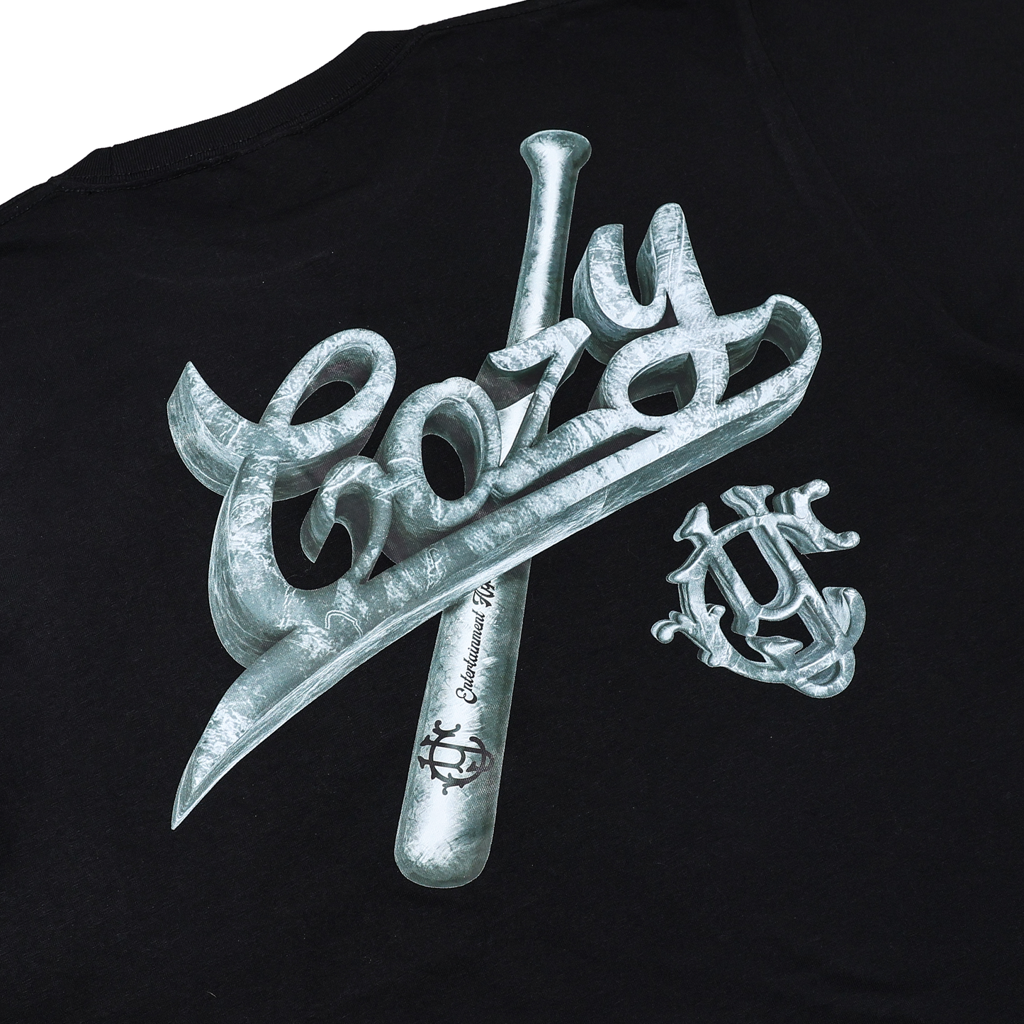 COZY 3D Baseball Logo Tee