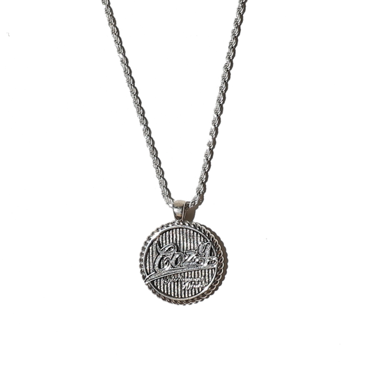 COZY Baseball Logo Silver925 Neckless