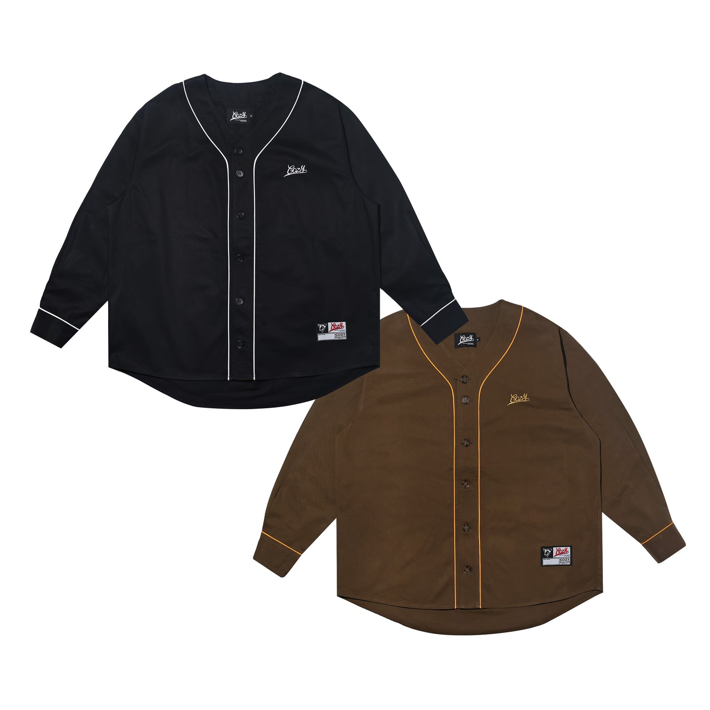 COZY Baseball Long Sleeve Shirt