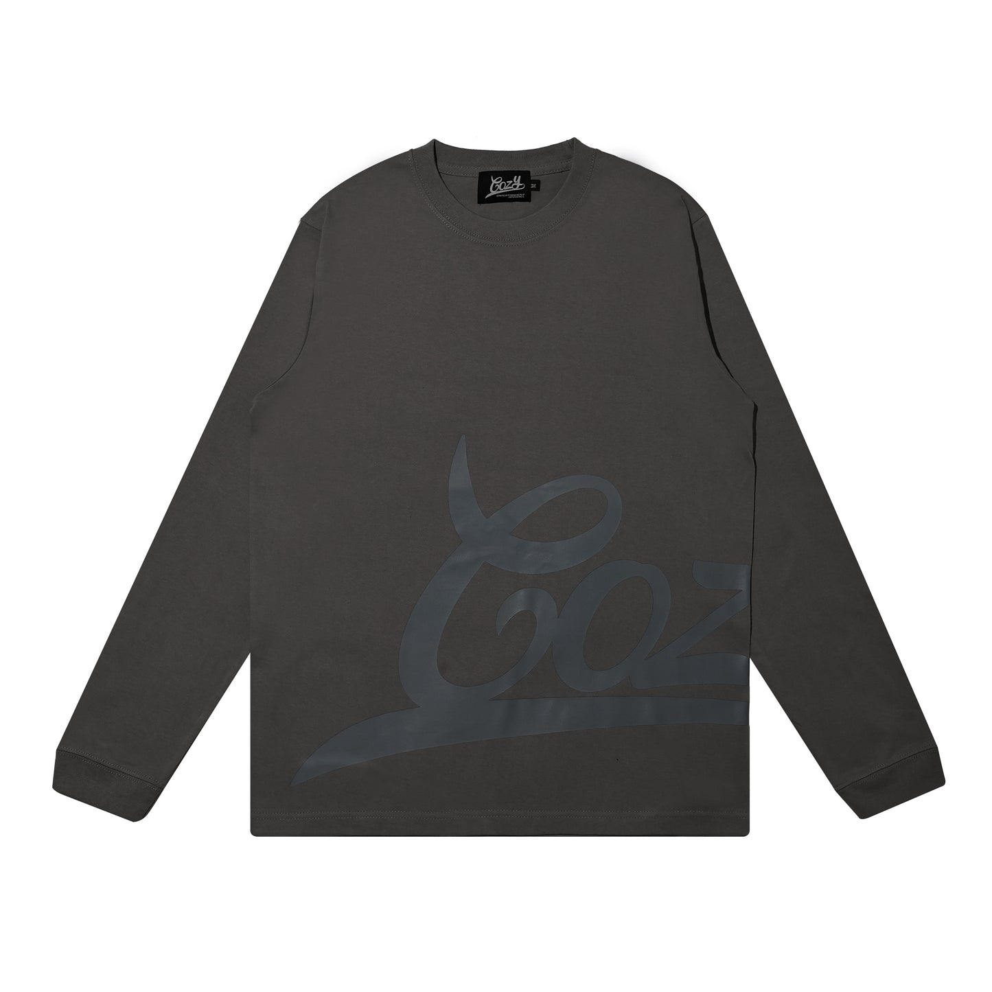 COZY Big Baseball logo L/S TEE