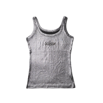 COZY Metallic Tank Top