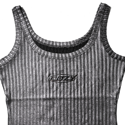 COZY Metallic Tank Top