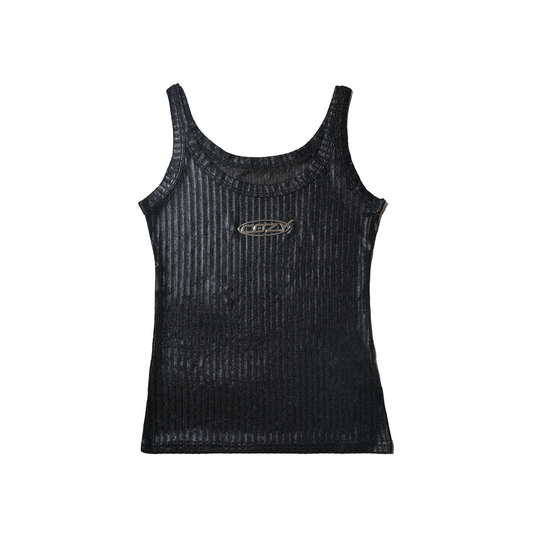 COZY Metallic Tank Top