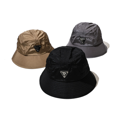 COZY Emblem Nylon Bucket Hat
