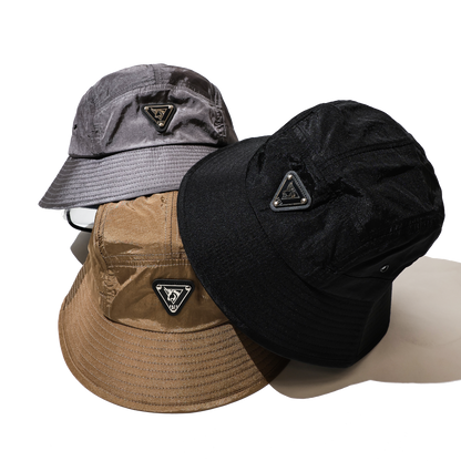 COZY Emblem Nylon Bucket Hat