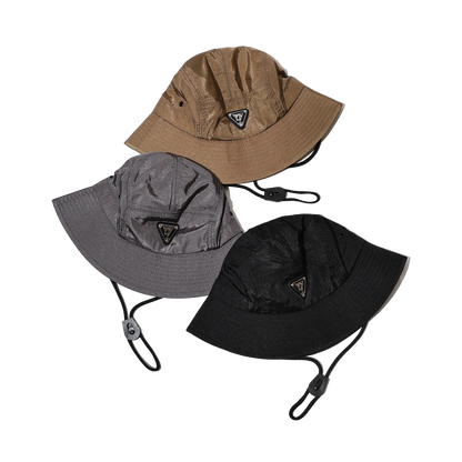 COZY Emblem Nylon Bucket Hat
